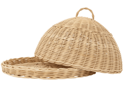 Feast Wicker Cloche & Tray